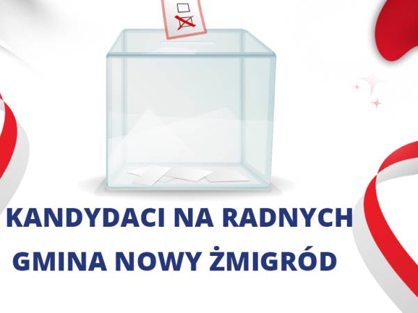 Kto kandyduje na radnego w gminie Nowy Żmigród? Sprawdźcie kandydatów